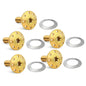 ARLEN NESS GOLD BRAKE ROTOR BOLTS HARLEY DAVIDSON BAGGERS 2024 - The Speed Shop Canada
