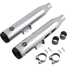 Load image into Gallery viewer, S&amp;S CYCLE GRAND NATIONAL MUFFLERS HARLEY DAVIDSON SOFTAILS 18-25 - The Speed Shop Canada