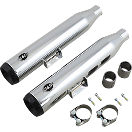 S&S CYCLE GRAND NATIONAL MUFFLERS HARLEY DAVIDSON SOFTAILS 18-25 - The Speed Shop Canada