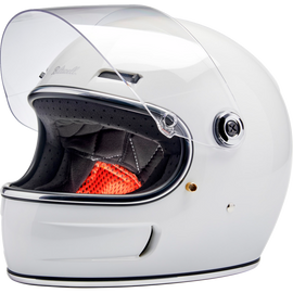 BILTWELL GRINGO SV HELMET GLOSS WHITE - The Speed Shop Canada