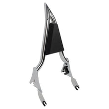 Load image into Gallery viewer, BLADE DETACHABLE BACKREST CHROME HARLEY DAVIDSON FATBOY MODELS 18-24 - The Speed Shop Canada