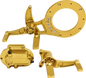HHI DOMINATOR GOLD MID CONTROLS HARLEY DAVIDSON BAGGERS 21-24 - The Speed Shop Canada