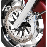 HHI BILLET FRONT 6 PISTON BRAKE CALIPER HARLEY 00-23 (LEFT SIDE)