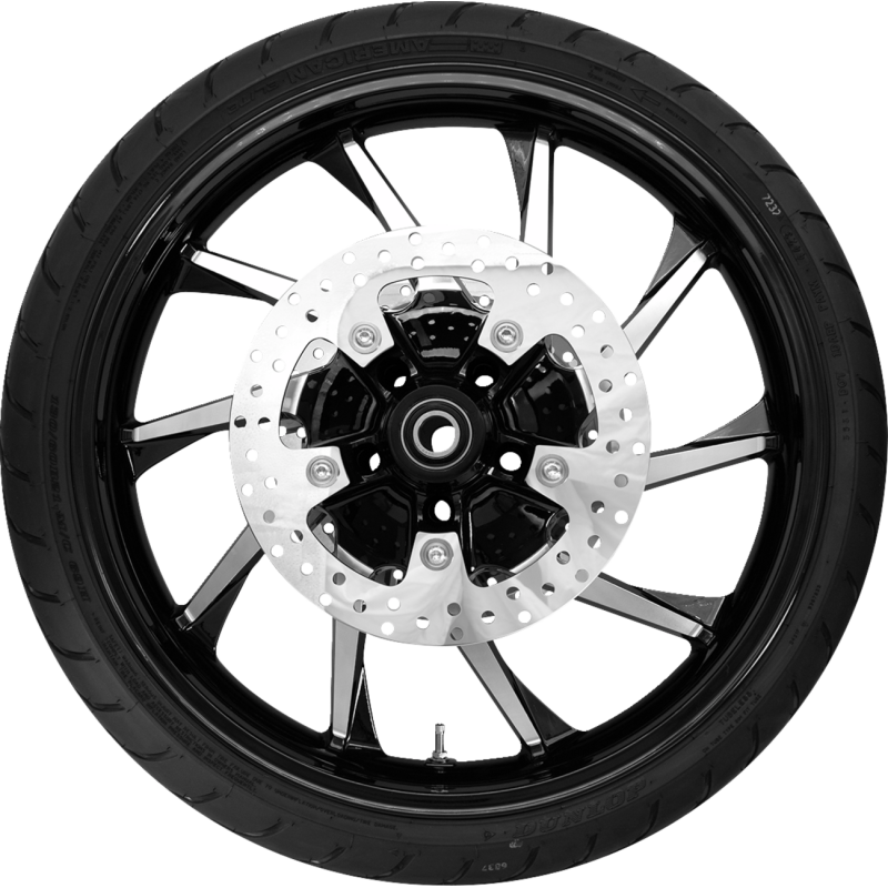 LARGO 21" FRONT WHEEL COMPLETE PACKAGE HARLEY BAGGERS 08-25 - The Speed Shop Canada