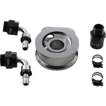 Load image into Gallery viewer, JAGG OIL COOLER FILTER ADAPTOR HARLEY DAVIDSON EVO XL BUELL 92-24 - The Speed Shop Canada