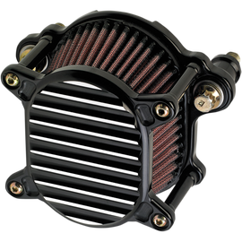 JOKER MACHINE OMEGA BLACK/MACHINED AIR FILTER KIT 99-17 BIG TWINS - The Speed Shop Canada