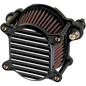 JOKER MACHINE OMEGA BLACK/MACHINED AIR FILTER KIT 99-17 BIG TWINS - The Speed Shop Canada