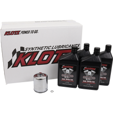 Load image into Gallery viewer, KLOTZ BASIC SYNTHETIC OIL CHANGE KITS (4) HARLEY DAVIDSON MODELS - The Speed Shop Canada