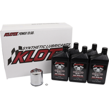 Load image into Gallery viewer, KLOTZ BASIC SYNTHETIC OIL CHANGE KITS (5) HARLEY DAVIDSON MODELS - The Speed Shop Canada