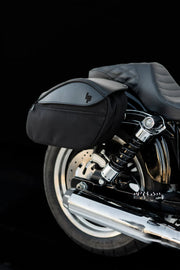LEATHER PRO MINI SADDLEBAGS SETS HARLEY DAVIDSON MODELS - The Speed Shop Canada