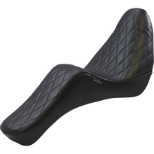 Load image into Gallery viewer, LEPARA CHEROKEE SEAT BLACK DIAMOND STITCH HARLEY SOFTAILS FXBB 18-25 - The Speed Shop Canada