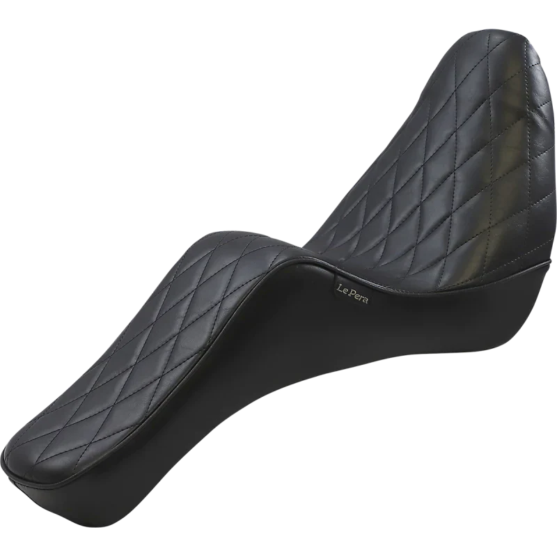 LEPARA CHEROKEE SEAT BLACK DIAMOND STITCH HARLEY SOFTAILS M8 FXBR FLFB 18+ - The Speed Shop Canada