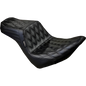 LEPARA TAILWHIP SEAT BLACK DOUBLE DIAMOND 18-23 HARLEY SOFTAIL FXLR/S/ST - The Speed Shop Canada