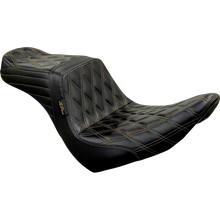 Load image into Gallery viewer, LEPARA TAILWHIP SEAT CHESTNUT DOUBLE DIAMOND 18-25 HARLEY SOFTAIL FXLR/S/ST - The Speed Shop Canada