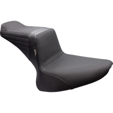 Load image into Gallery viewer, LEPARA TAILWHIP SEAT BLACK DOUBLE DIAMOND 00-07 HARLEY SOFTAILS - The Speed Shop Canada