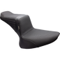 LEPARA TAILWHIP SEAT BLACK DOUBLE DIAMOND 00-07 HARLEY SOFTAILS - The Speed Shop Canada