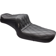 Load image into Gallery viewer, LEPARA TAILWHIP SEAT BLACK DOUBLE DIAMOND 82-03 HARLEY SPORTSTER XL - The Speed Shop Canada