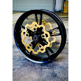 LYNDALL RACING FRONT BRAKE ROTORS 20-25 HARLEY DAVIDSON BAGGERS (7 BOLT) - The Speed Shop Canada