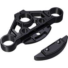 Load image into Gallery viewer, ARLEN NESS METHOD BLACK TOP TRIPLE TREE KIT HARLEY MODELS - The Speed Shop Canada
