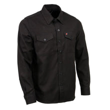 Load image into Gallery viewer, MILWAUKEE LEATHER BLACK FLANNEL SHIRT - The Speed Shop Canada