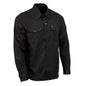 MILWAUKEE LEATHER BLACK FLANNEL SHIRT - The Speed Shop Canada