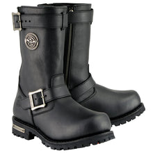 Load image into Gallery viewer, MILWAUKEE LEATHER MENS ENGINEER BOOTS BLACK - The Speed Shop Canada