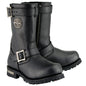 MILWAUKEE LEATHER MENS ENGINEER BOOTS BLACK - The Speed Shop Canada
