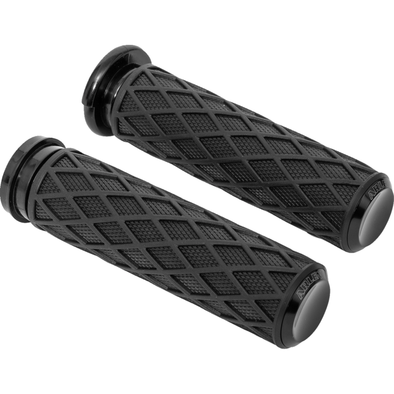 ARLEN NESS DIAMOND RUBBER GRIPS HARLEY DAVIDSON MODELS - The Speed Shop Canada