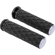 Load image into Gallery viewer, ARLEN NESS DIAMOND RUBBER GRIPS HARLEY DAVIDSON MODELS - The Speed Shop Canada