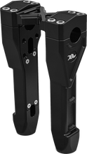 Load image into Gallery viewer, NEXT LEVEL STRAIGHT BILLET BLACK RISERS HARLEY DAVIDSON MODELS - The Speed Shop Canada