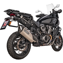 Load image into Gallery viewer, AKRAPOVIC SLIP ON MUFFLER HARLEY DAVIDSON PAN AMERICA MODELS 21-24 - The Speed Shop Canada
