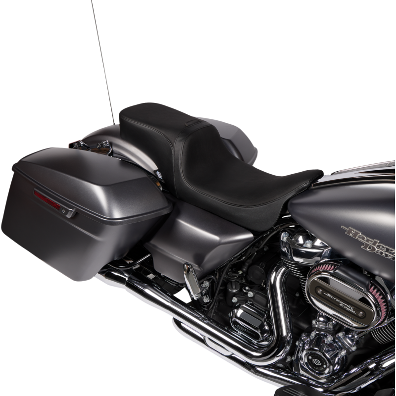 DRAG PERFORMANCE PREDATOR 2UP SEAT C/W BR HARLEY DAVIDSON BAGGER 08-23 - The Speed Shop Canada