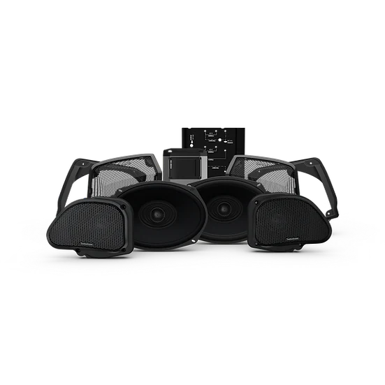 ROCKFORD FOSGATE 400 WATT STAGE 3 AUDIO PACKAGE 14+ HARLEY BAGGERS - The Speed Shop Canada