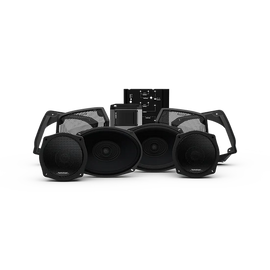 ROCKFORD FOSGATE 400 WATT STAGE 3 COMPLETE AUDIO PAK 98-13 HARLEY BAGGER - The Speed Shop Canada