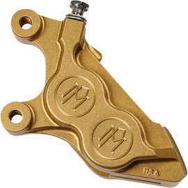 PERFORMANCE MACHINE GOLD FRONT 4 PISTON CALIPERS 11.8