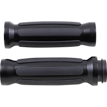 Load image into Gallery viewer, DRAG RUBBER INSERT BLACK HAND GRIPS HARLEY DAVIDSON MODELS - The Speed Shop Canada