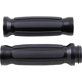 DRAG RUBBER INSERT BLACK HAND GRIPS HARLEY DAVIDSON MODELS - The Speed Shop Canada