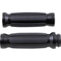 DRAG RUBBER INSERT BLACK HAND GRIPS HARLEY DAVIDSON MODELS - The Speed Shop Canada
