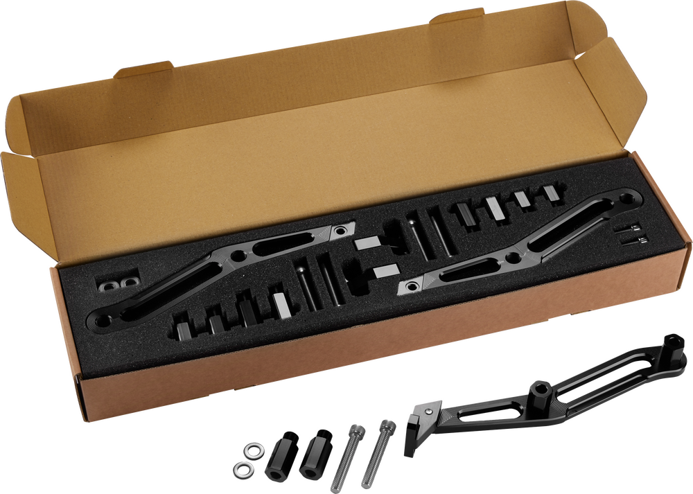 RACING BROS REMOTE RES MOUNTING BRACKETS HARLEY BAGGER MODELS 14-24 - The Speed Shop Canada