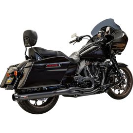 BASSANI ROAD RAGE 2:1 EXHAUST HARLEY DAVIDSON BAGGERS 17-25 - The Speed Shop Canada
