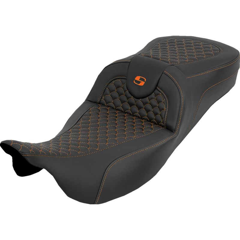 SADDLEMEN ROAD SOFA D/S EXTENDED REACH SEAT HARLEY BAGGERS 08-23