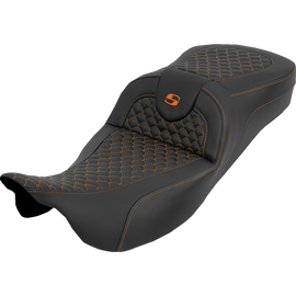 SADDLEMEN ROAD SOFA D/S EXTENDED REACH SEAT HARLEY BAGGERS 08-23