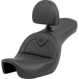 SADDLEMEN ROAD SOFA WITH BACK REST HARLEY DAVIDSON DYNA 06-17 - The Speed Shop Canada