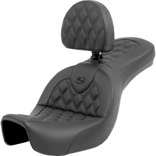 Load image into Gallery viewer, SADDLEMEN ROAD SOFA L/S WITH BACK REST HARLEY DAVIDSON DYNA 06-17 - The Speed Shop Canada