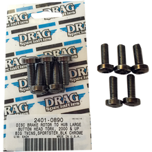 Load image into Gallery viewer, REAR ROTOR BOLTS HUB MOUNT BLACK (5 PAK) - The Speed Shop Canada