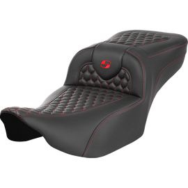 SADDLEMEN ROAD SOFA RED H/C EXTENDED 24-25 HARLEY DAVIDSON BAGGERS - The Speed Shop Canada