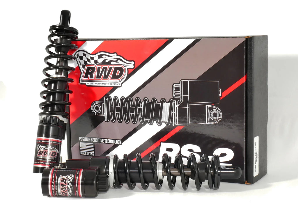 RWD RS2 PIGGYBACK SHOCKS  HARLEY DAVIDSON DYNA - The Speed Shop Canada