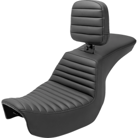SADDLEMEN TOUR STEP UP SEATS BLACK TR HARLEY DYNA 06-17 - The Speed Shop Canada