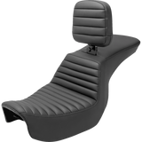 SADDLEMEN TOUR STEP UP SEATS BLACK TR HARLEY DAVIDSON DYNA 06-17