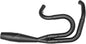 SAWICKI SPEED SHORTY CANNON BIG INCH 2:1 EXHAUST HARLEY DAVIDSON DYNA 91-17 - The Speed Shop Canada